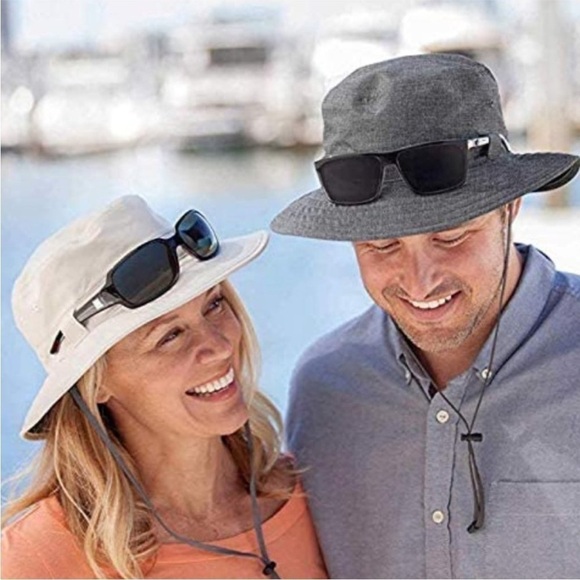 Solar Escape‎ Blue Sun Hiking Explorer Boonie Hat OS - Picture 8 of 8